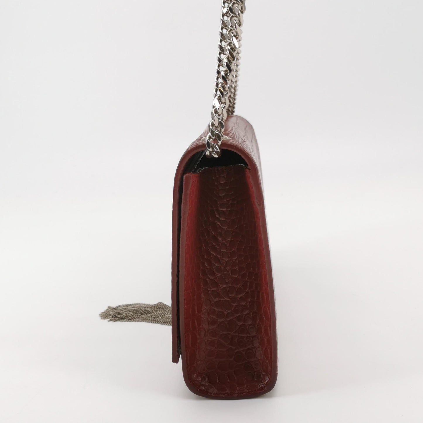 Saint Laurent - Kate - Leather - Burgundy - (Small)