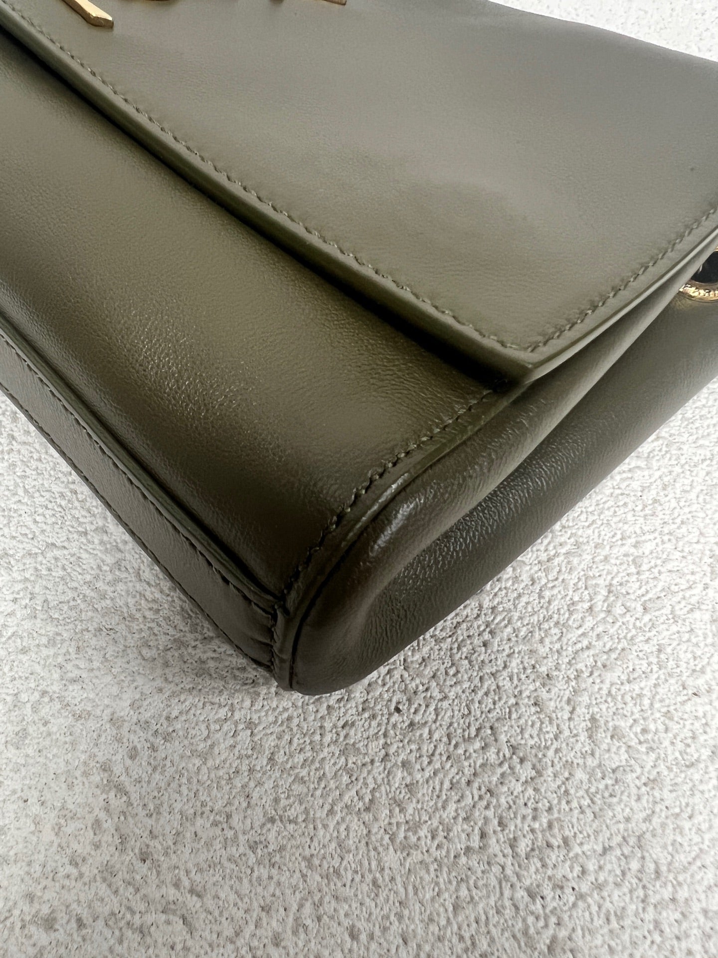 Saint Laurent - Kate - Leather - Green - (medium)
