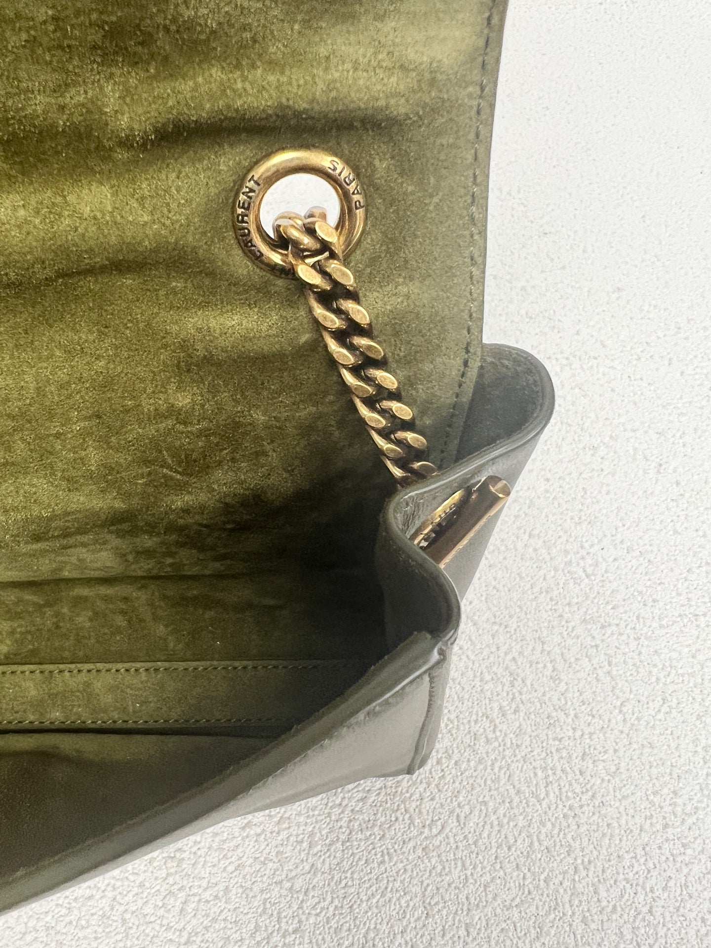 Saint Laurent - Kate - Leather - Green - (medium)