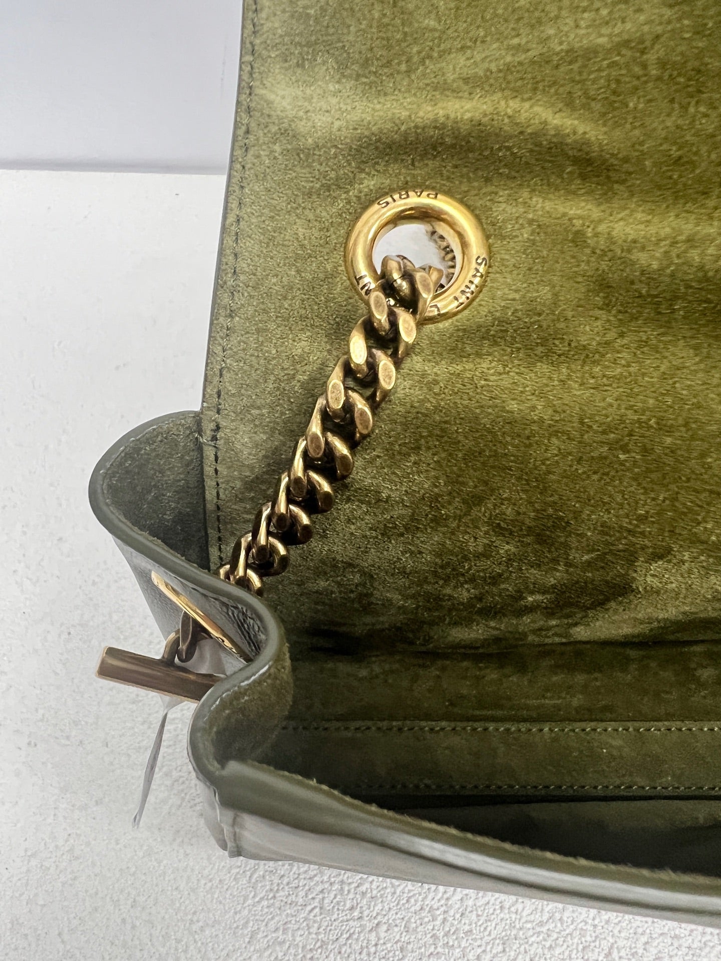 Saint Laurent - Kate - Leather - Green - (medium)