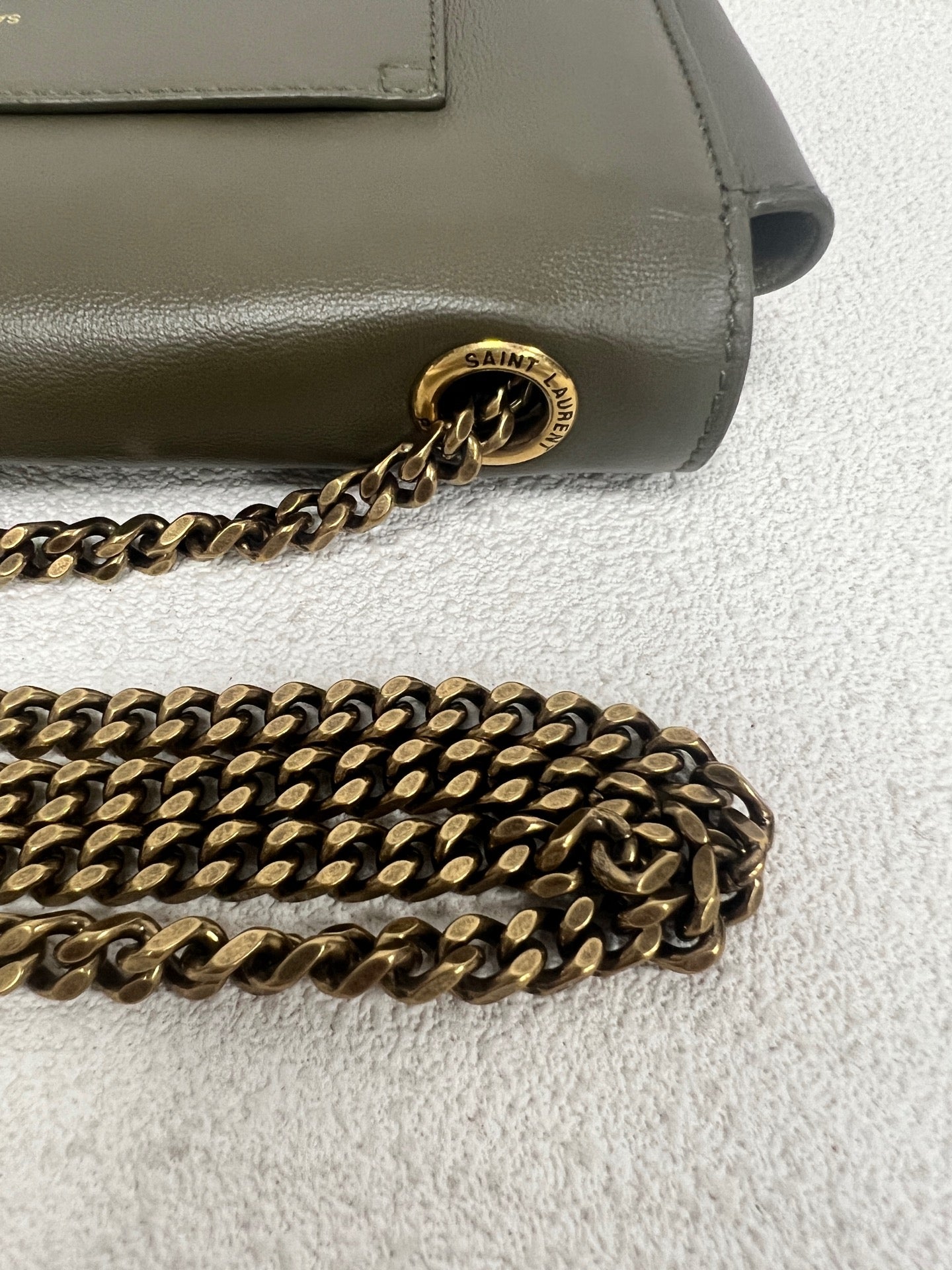 Saint Laurent - Kate - Leather - Green - (medium)
