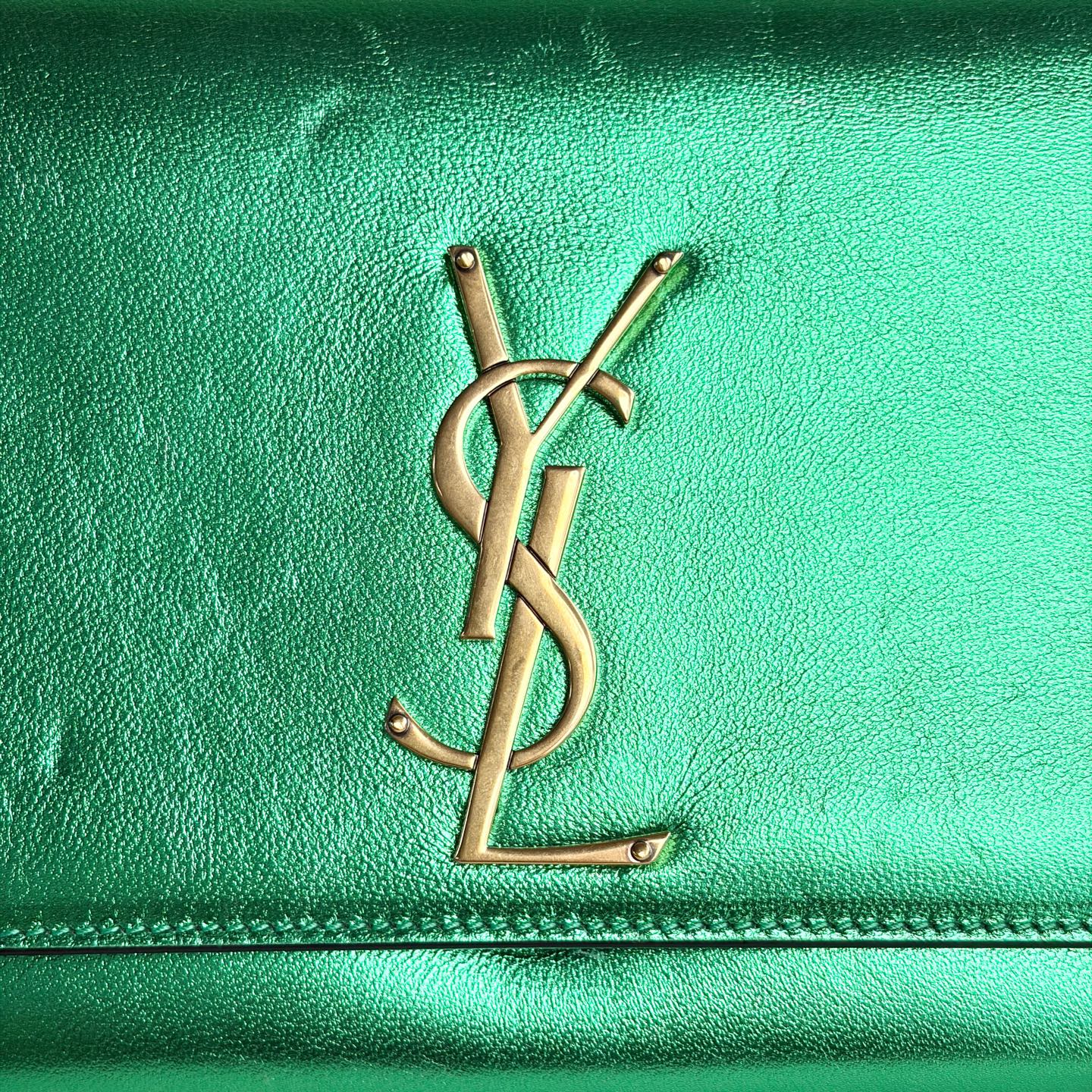 Saint Laurent - Kate - Leather - Green - (Mini)