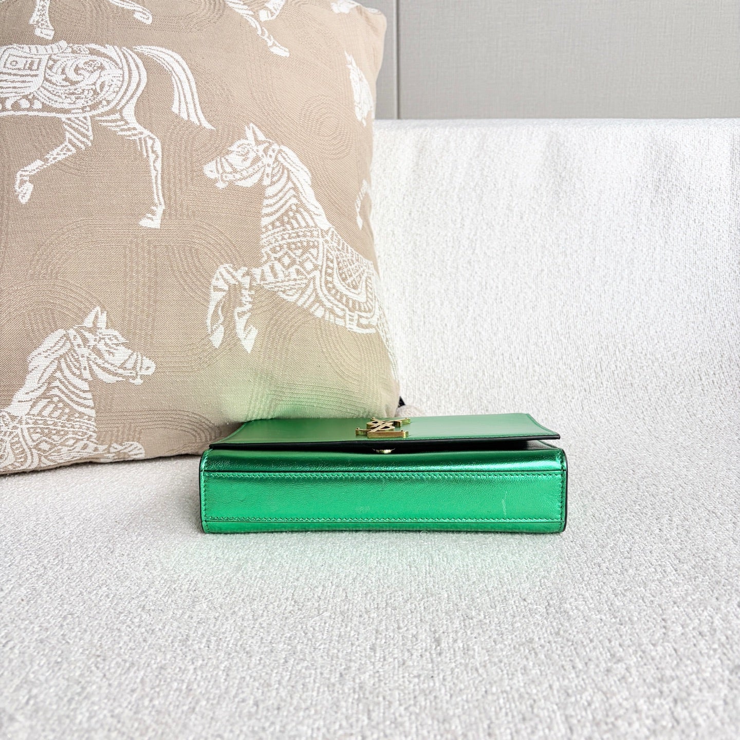 Saint Laurent - Kate - Leather - Green - (Mini)