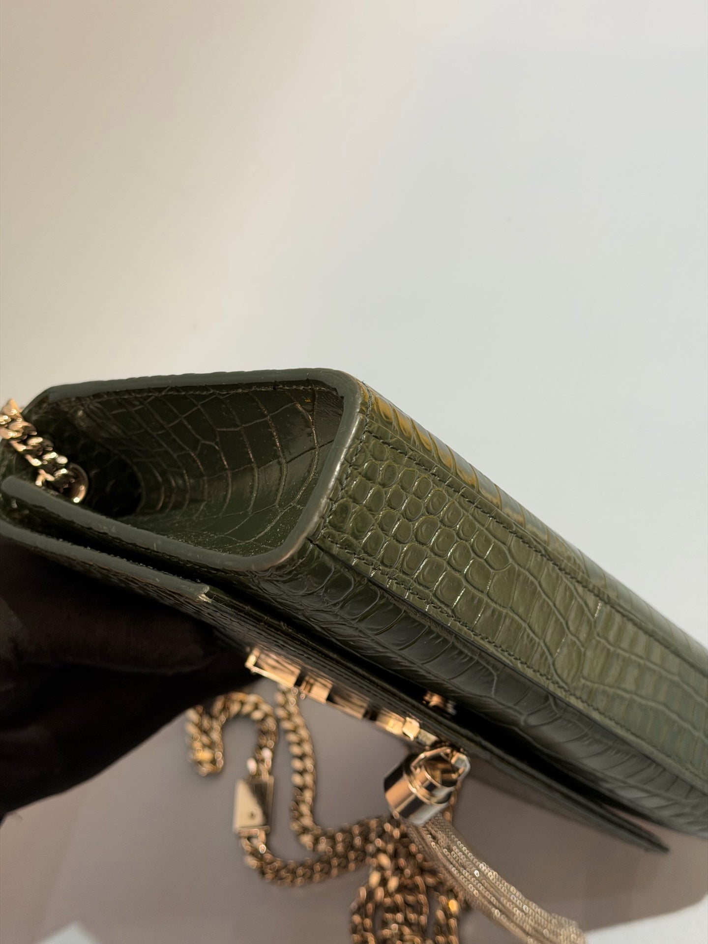 Saint Laurent - Kate - Leather - Green - (mini)