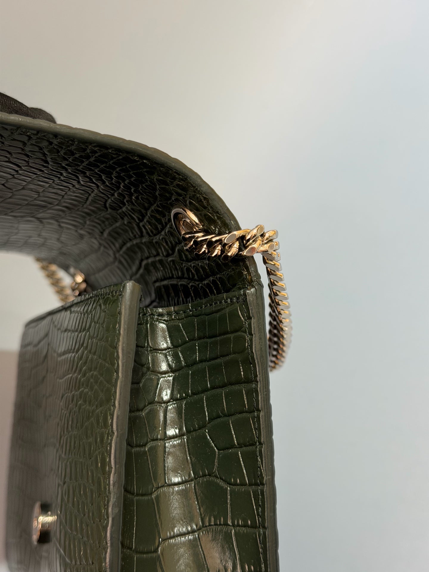 Saint Laurent - Kate - Leather - Green - (mini)
