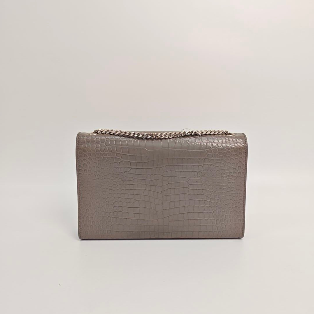 Saint Laurent - Kate - Leather - Grey - (medium)