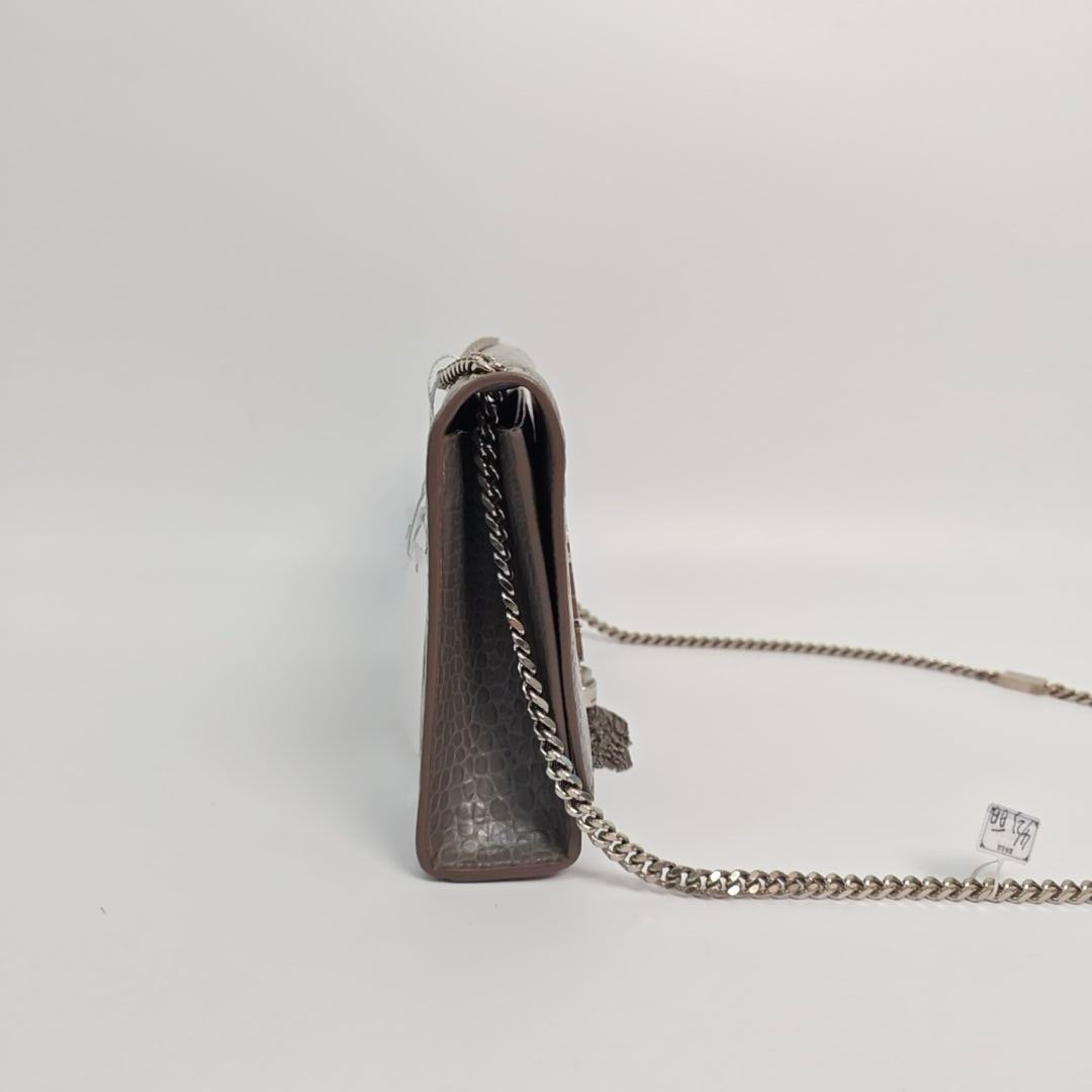 Saint Laurent - Kate - Leather - Grey - (medium)
