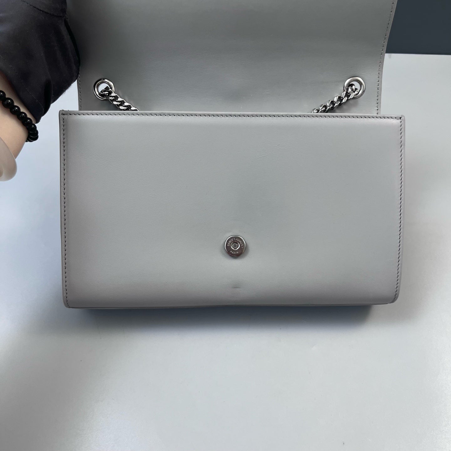 Saint Laurent - Kate - Leather - Grey - (medium)
