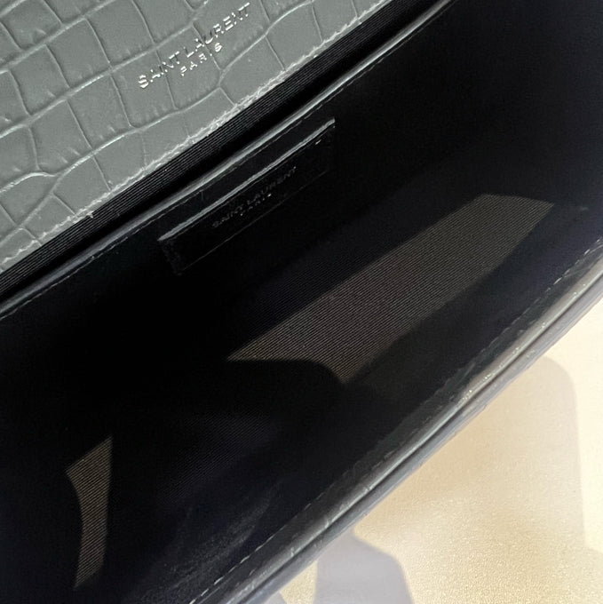 Saint Laurent - Kate - Leather - Grey - (medium)