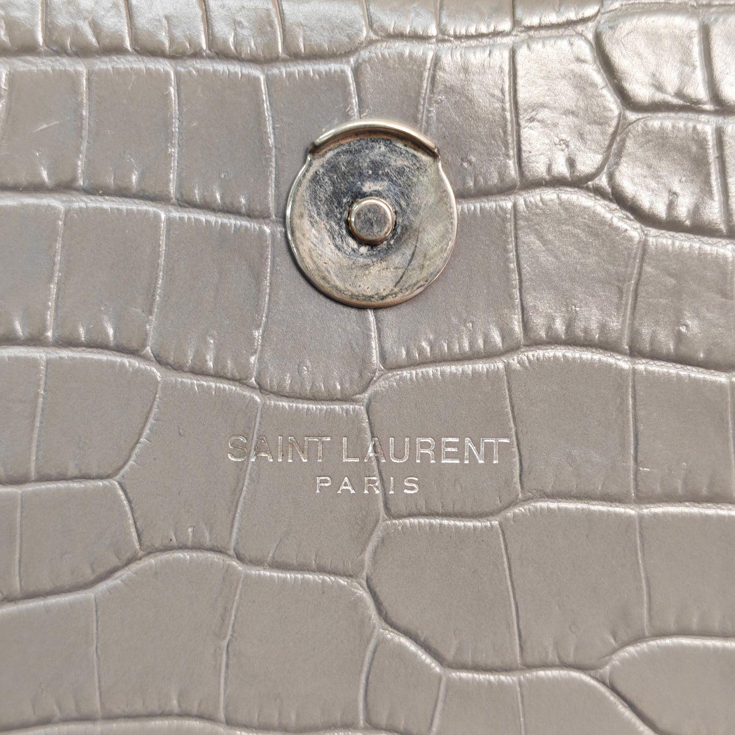Saint Laurent - Kate - Leather - Grey - (medium)