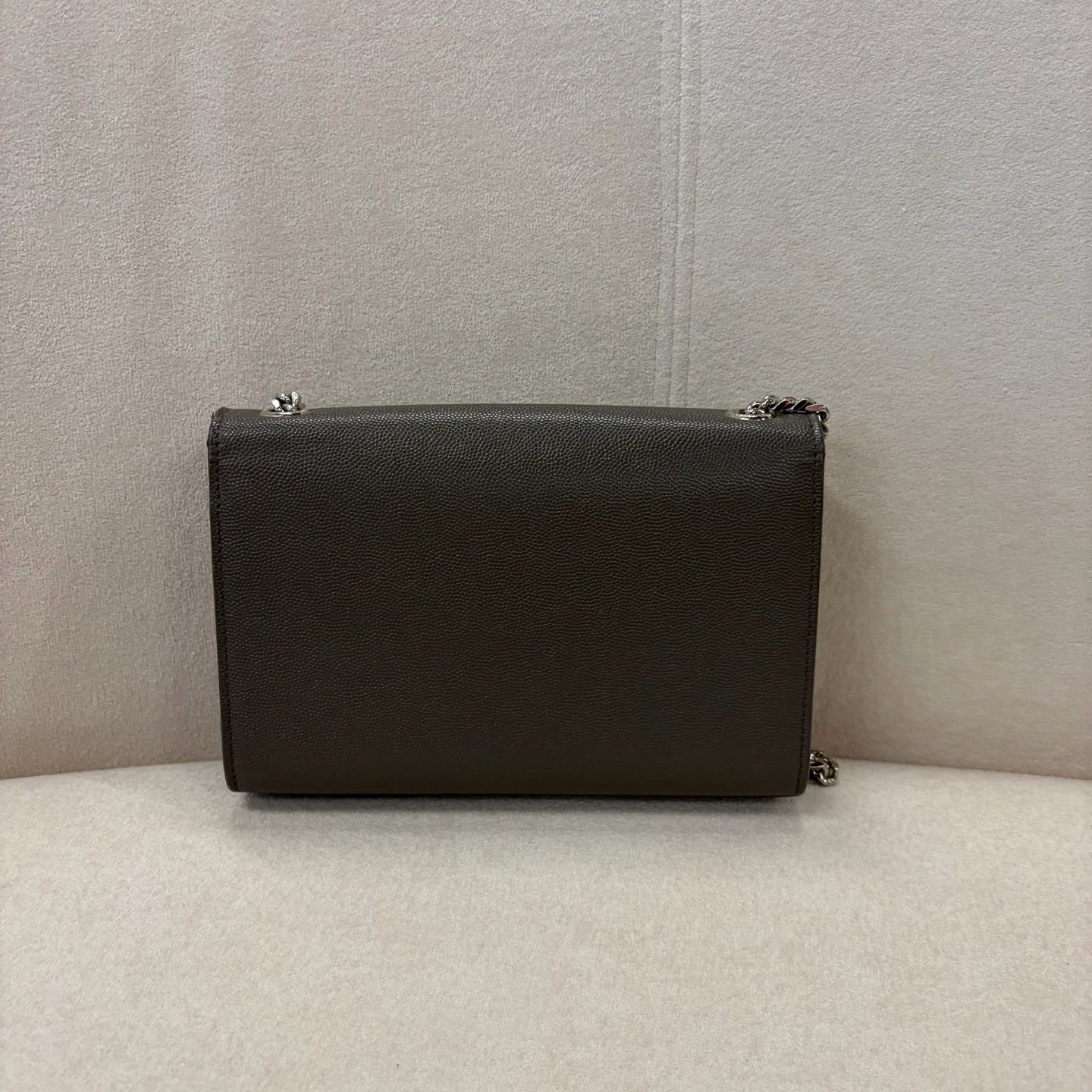 Saint Laurent - Kate - Leather - Grey - (small)