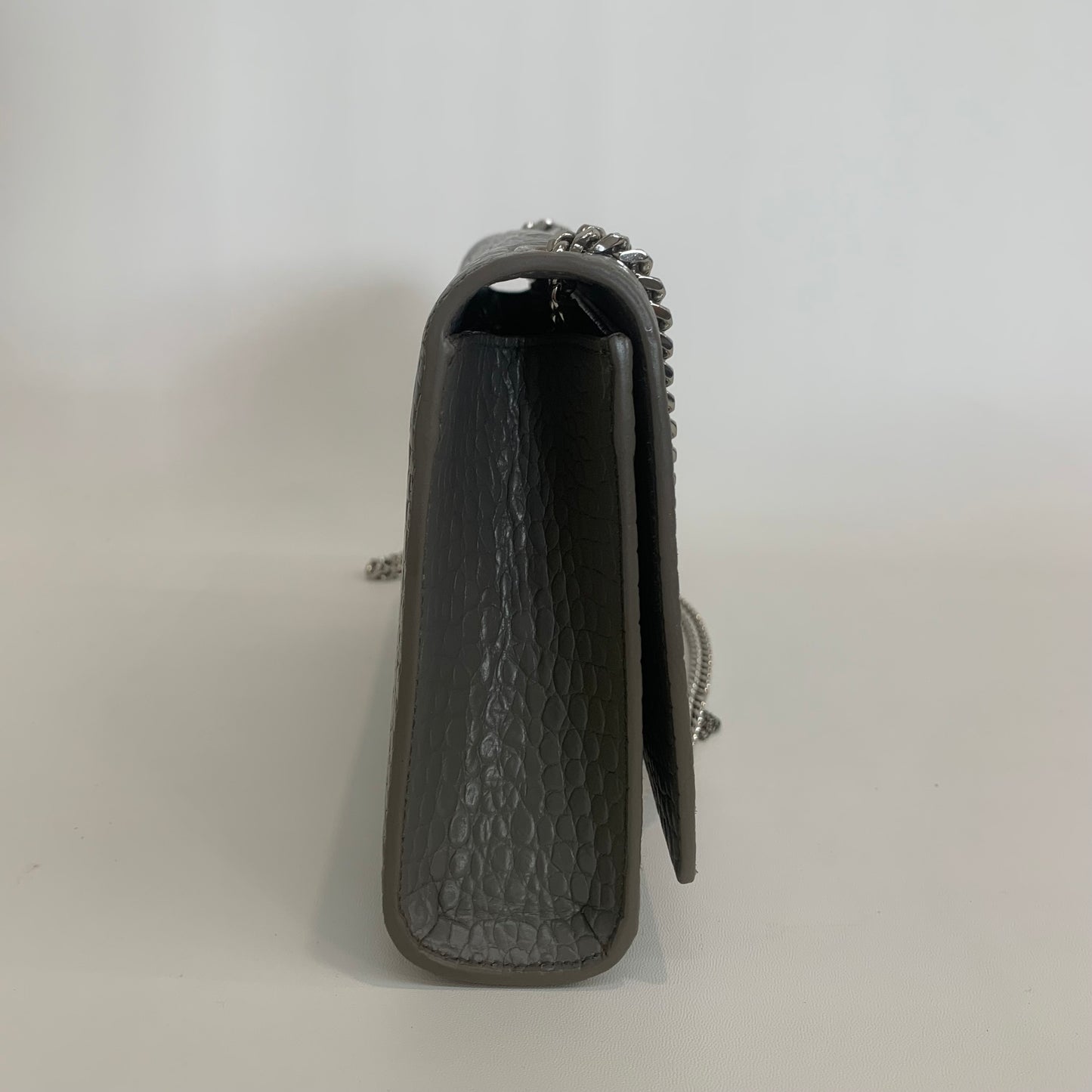 Saint Laurent - Kate - Leather - Grey - (small)