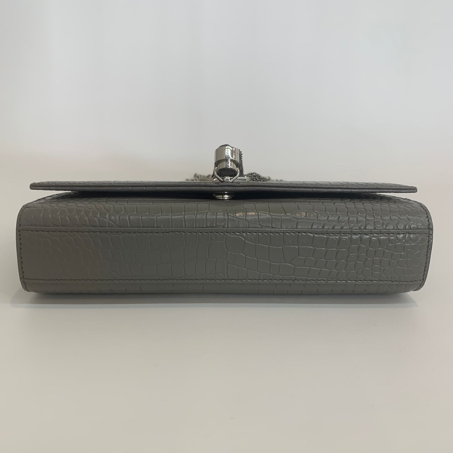 Saint Laurent - Kate - Leather - Grey - (small)
