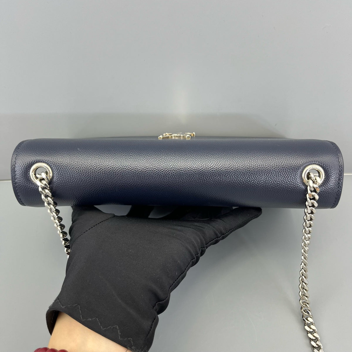 Saint Laurent - Kate - Leather - Navy - (medium)