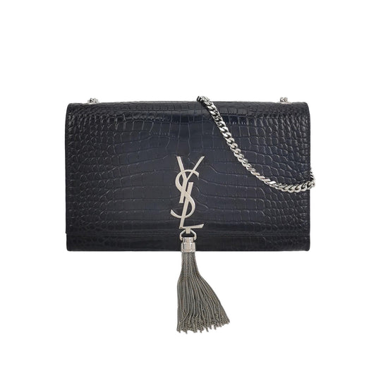 Saint Laurent - Kate - Leather - Navy - (Small)