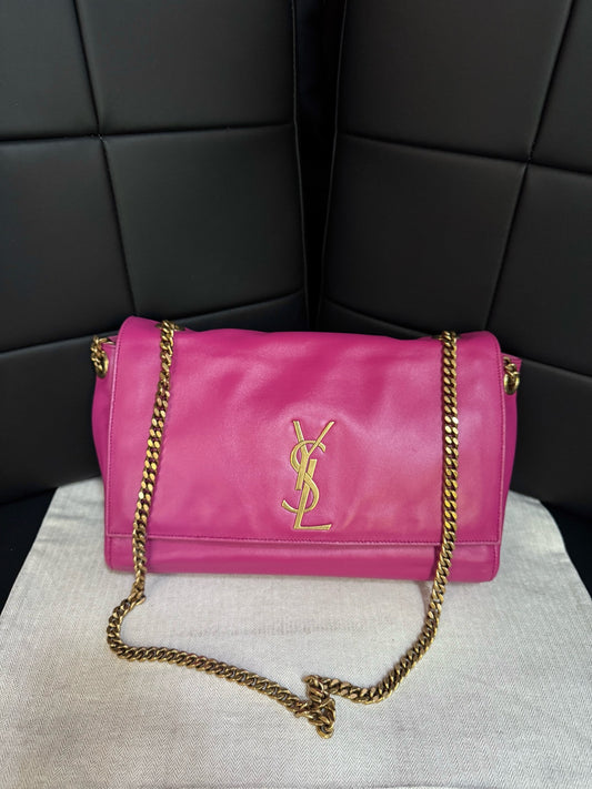 Saint Laurent - Kate - Leather - Pink - (mini)
