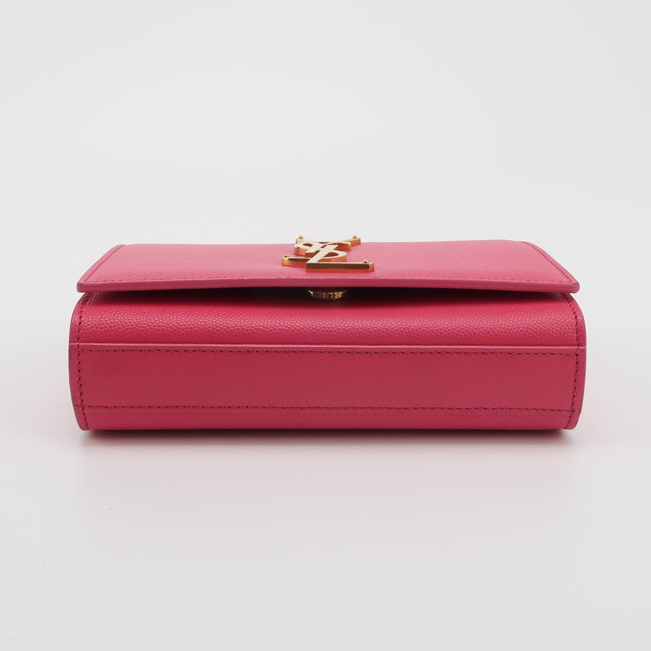Saint Laurent - Kate - Leather - Pink - (mini)