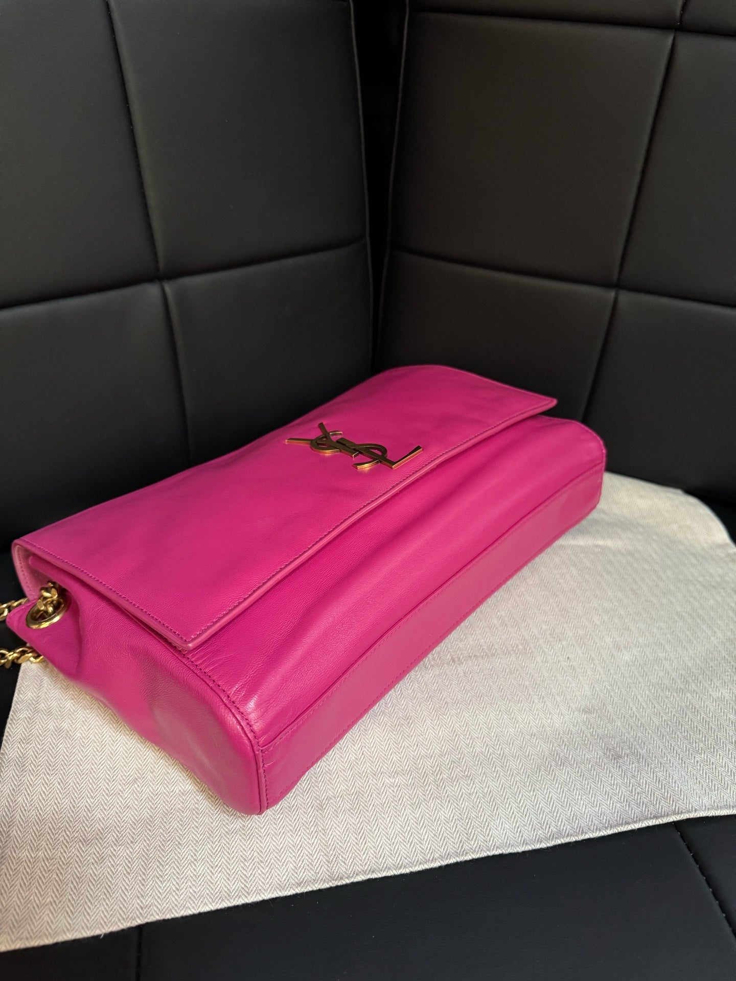 Saint Laurent - Kate - Leather - Pink - (mini)