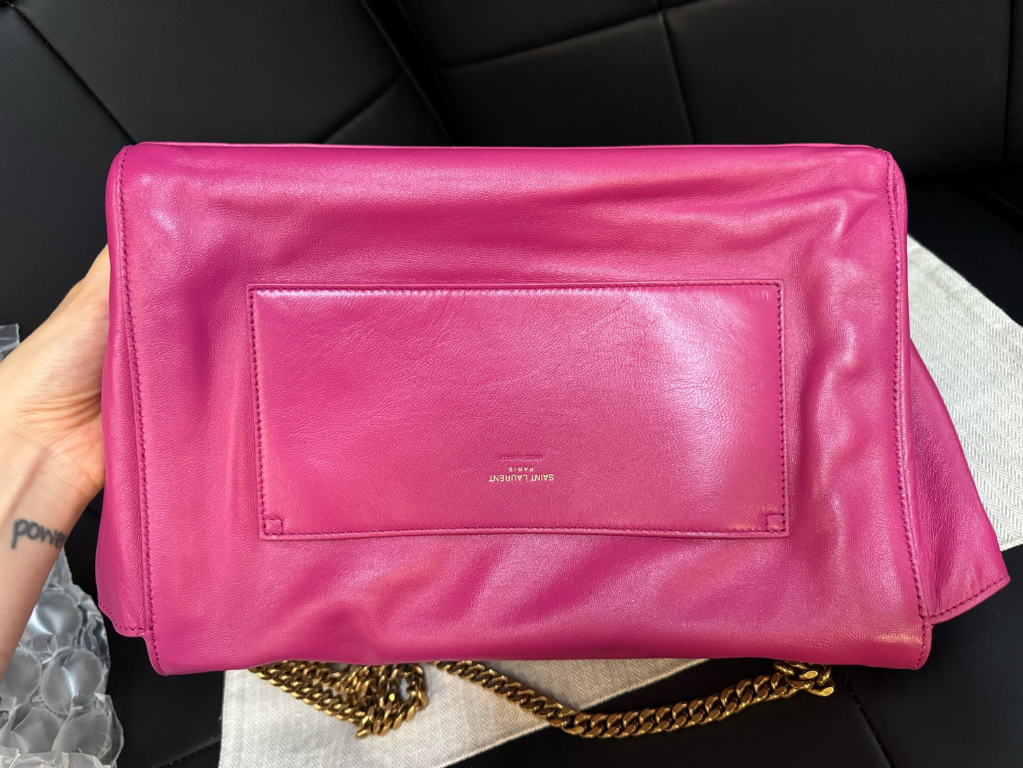 Saint Laurent - Kate - Leather - Pink - (mini)