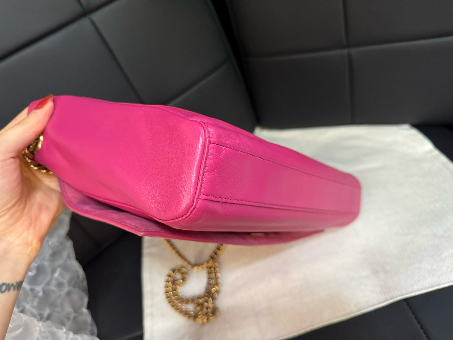 Saint Laurent - Kate - Leather - Pink - (mini)
