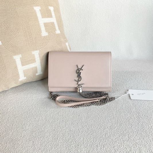 Saint Laurent - Kate - Leather - Pink - (small)