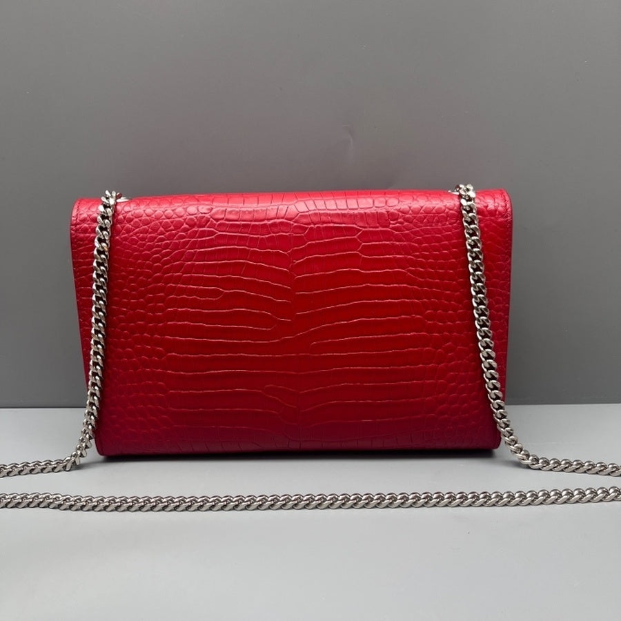 Saint Laurent - Kate - Leather - Red - (small)