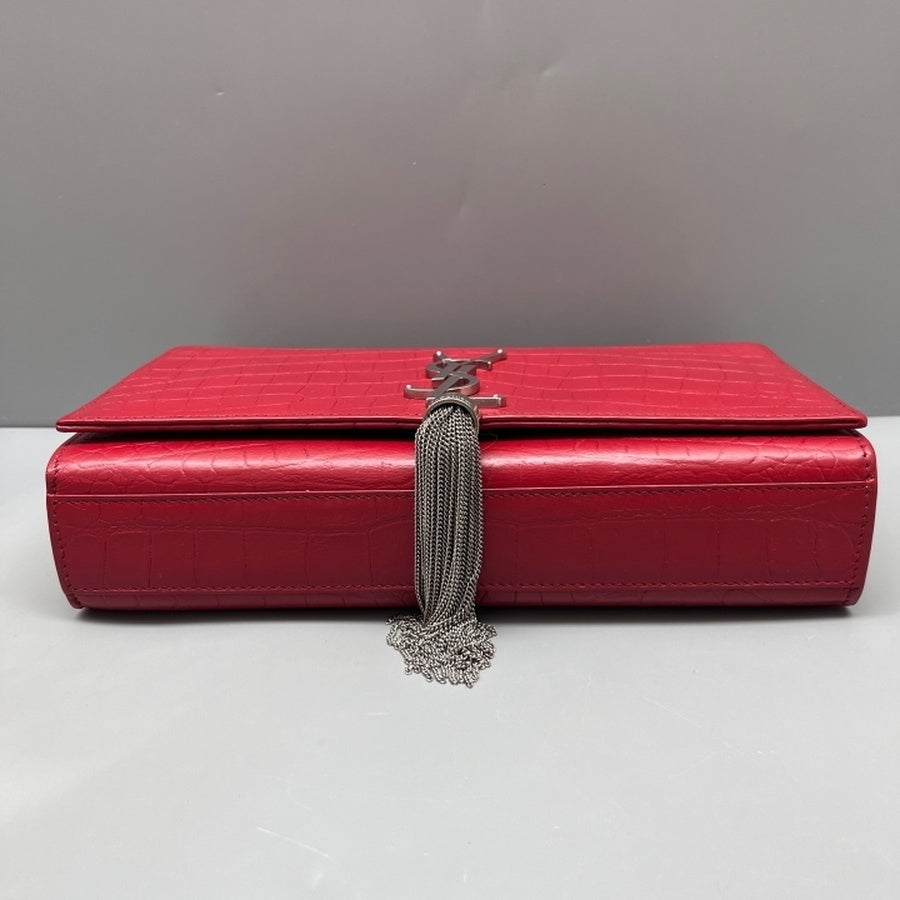 Saint Laurent - Kate - Leather - Red - (small)