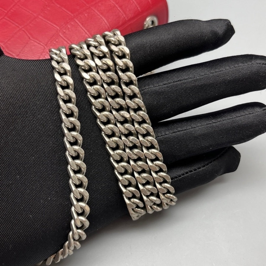 Saint Laurent - Kate - Leather - Red - (small)