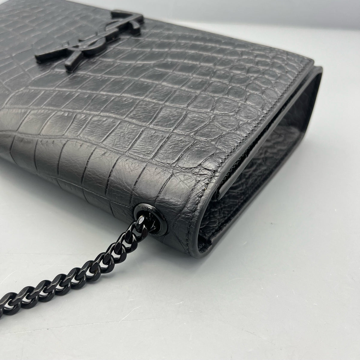 Saint Laurent - Kate Medium - Leather - Black - (Medium)