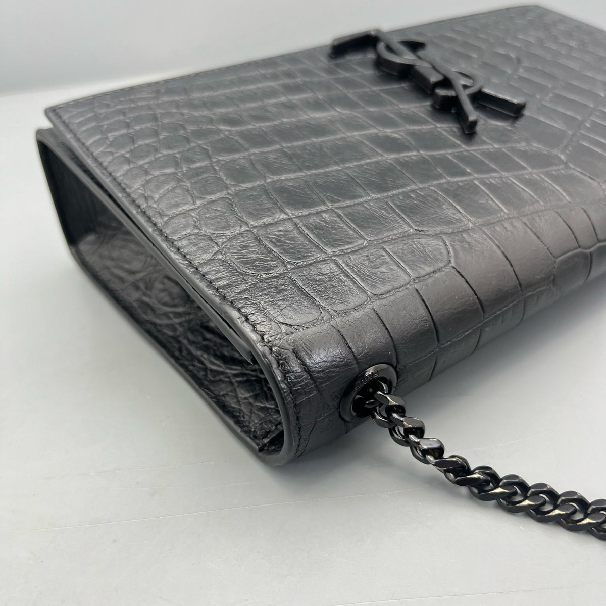 Saint Laurent - Kate Medium - Leather - Black - (Medium)