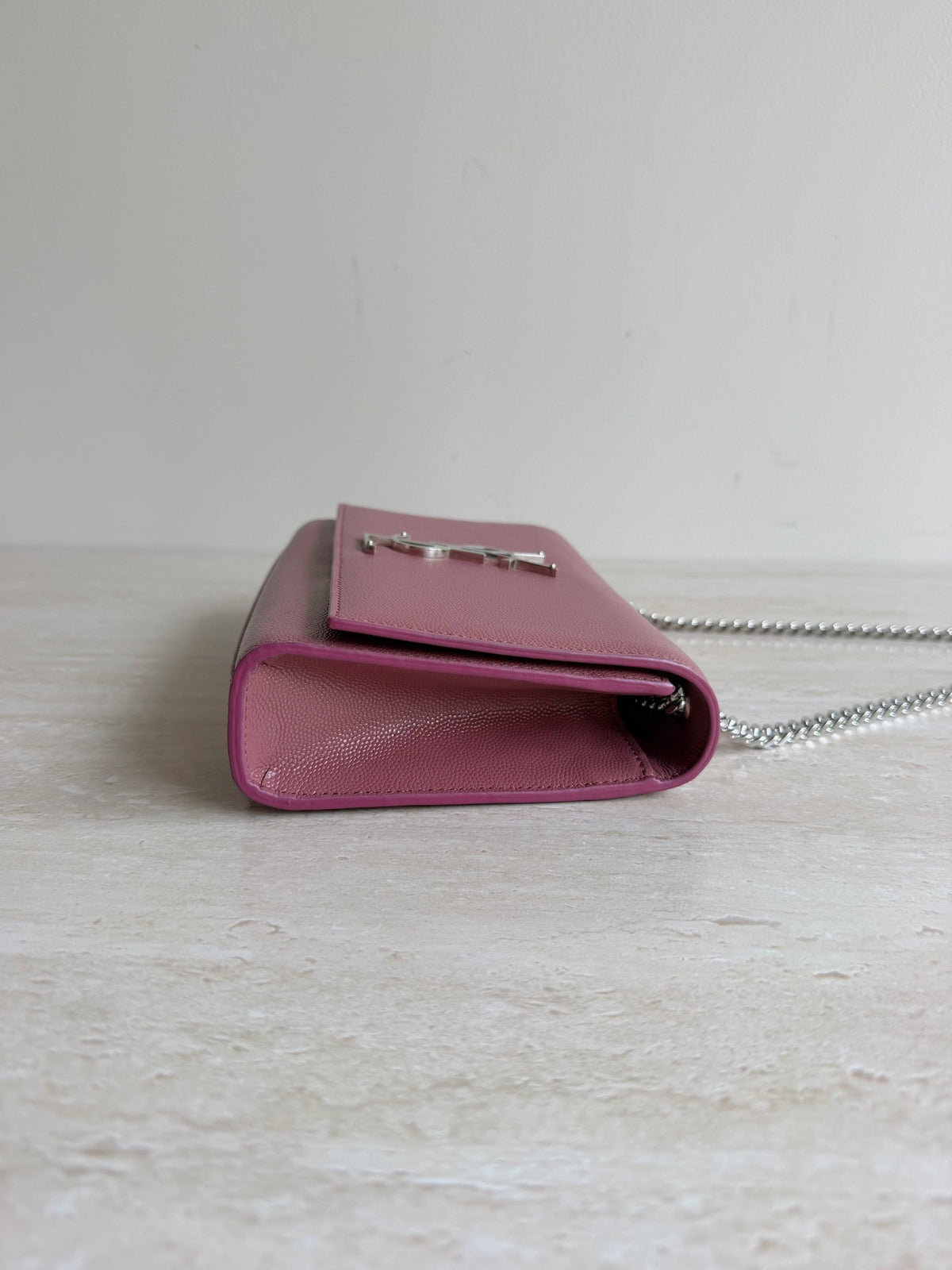 Saint Laurent - Kate Small - Leather - Pink - (small)