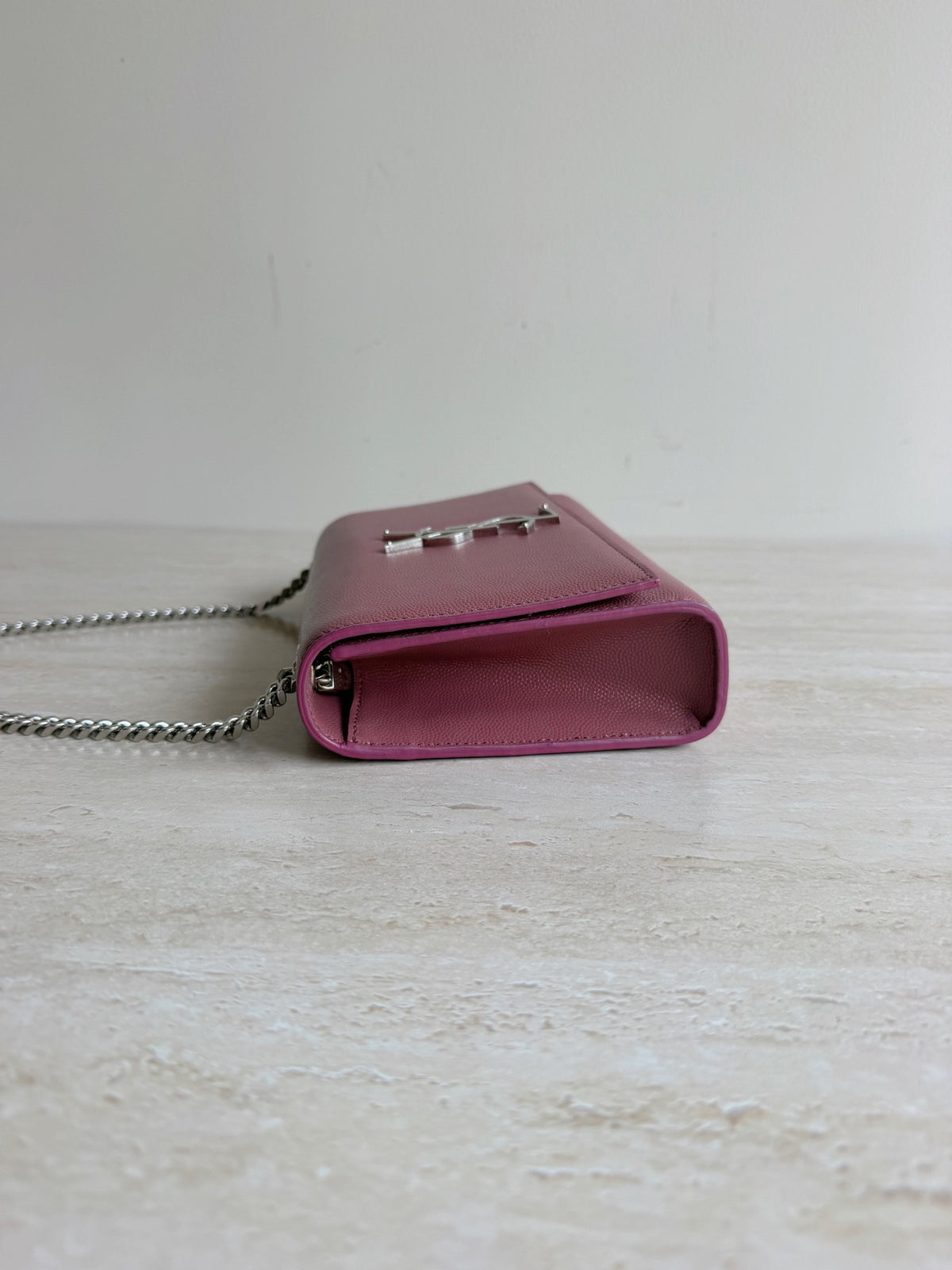 Saint Laurent - Kate Small - Leather - Pink - (small)