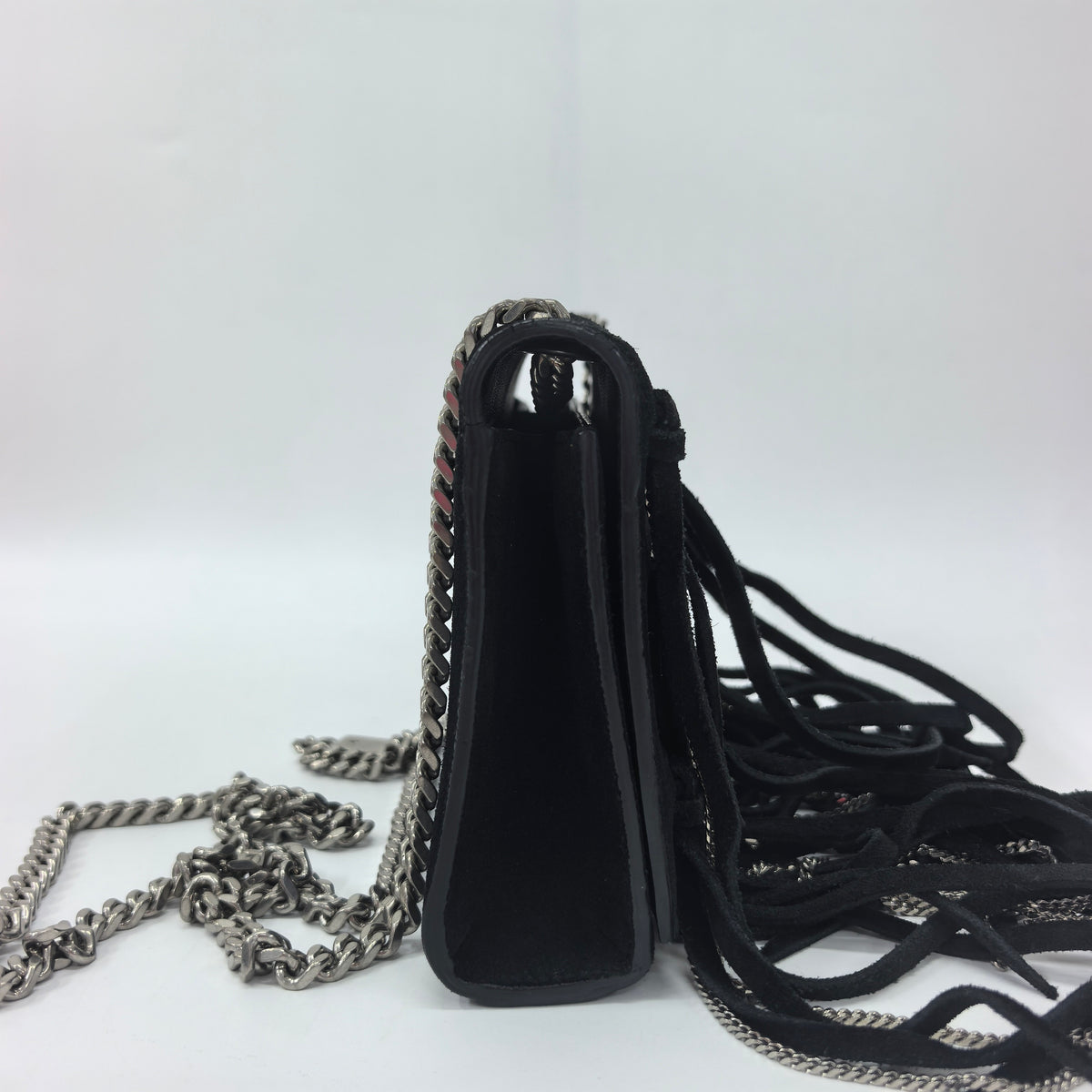 Saint Laurent - Kate - Suede - Black - (small)