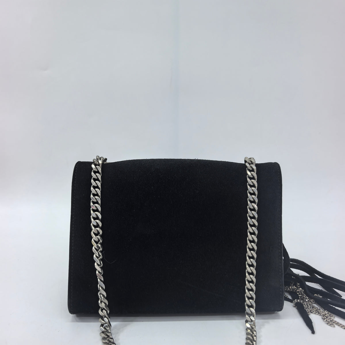 Saint Laurent - Kate - Suede - Black - (small)