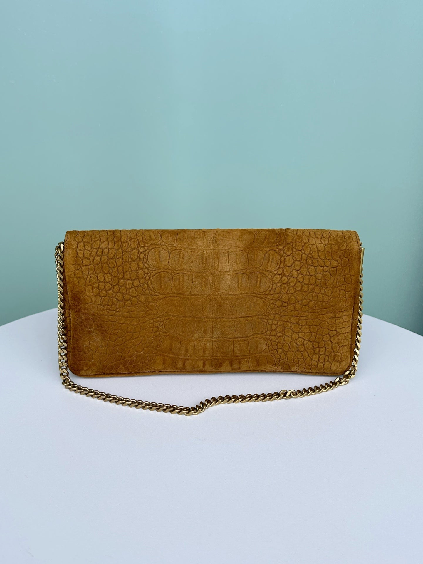 Saint Laurent - Kate - Suede - Camel - (medium)
