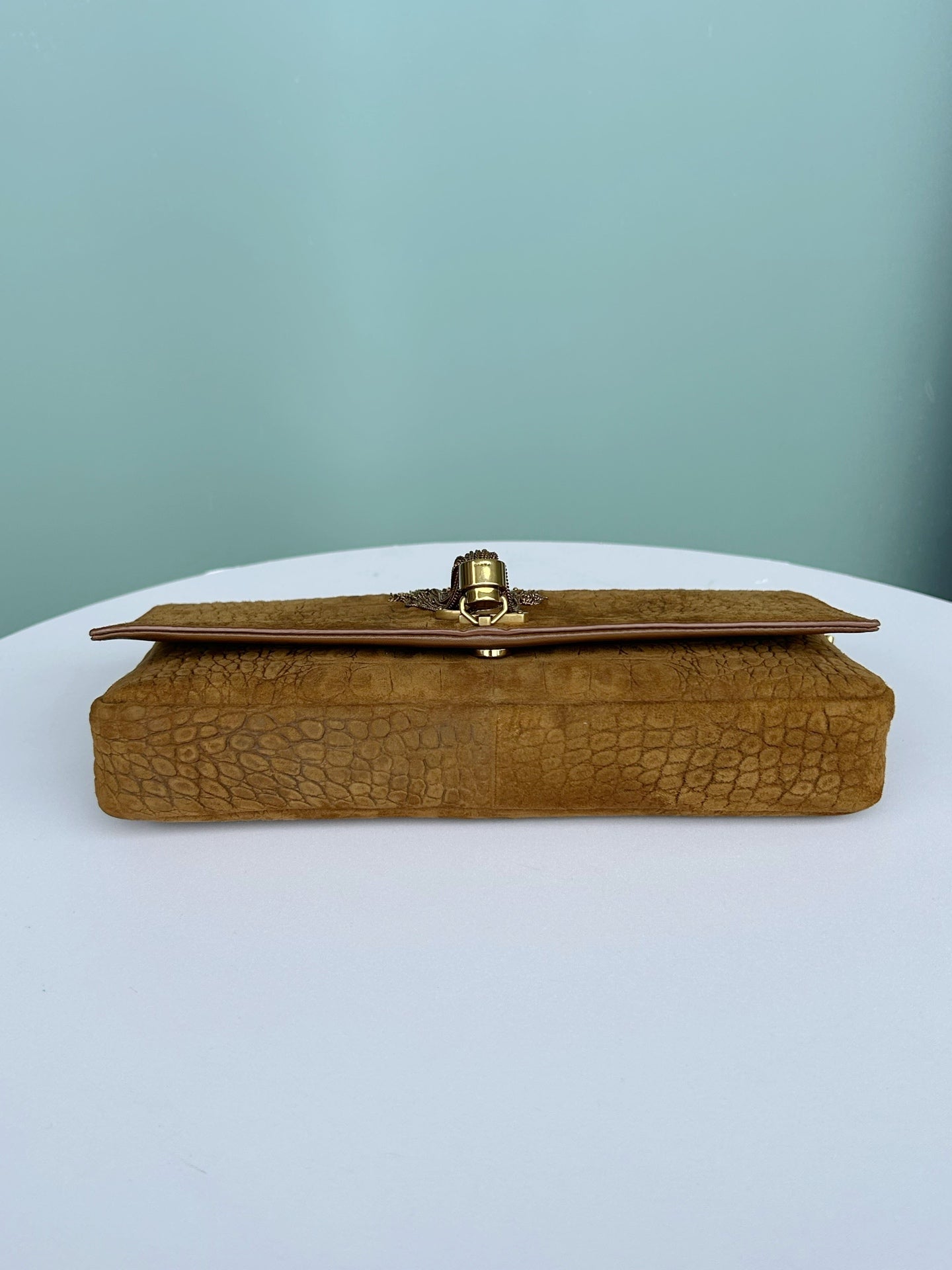 Saint Laurent - Kate - Suede - Camel - (medium)