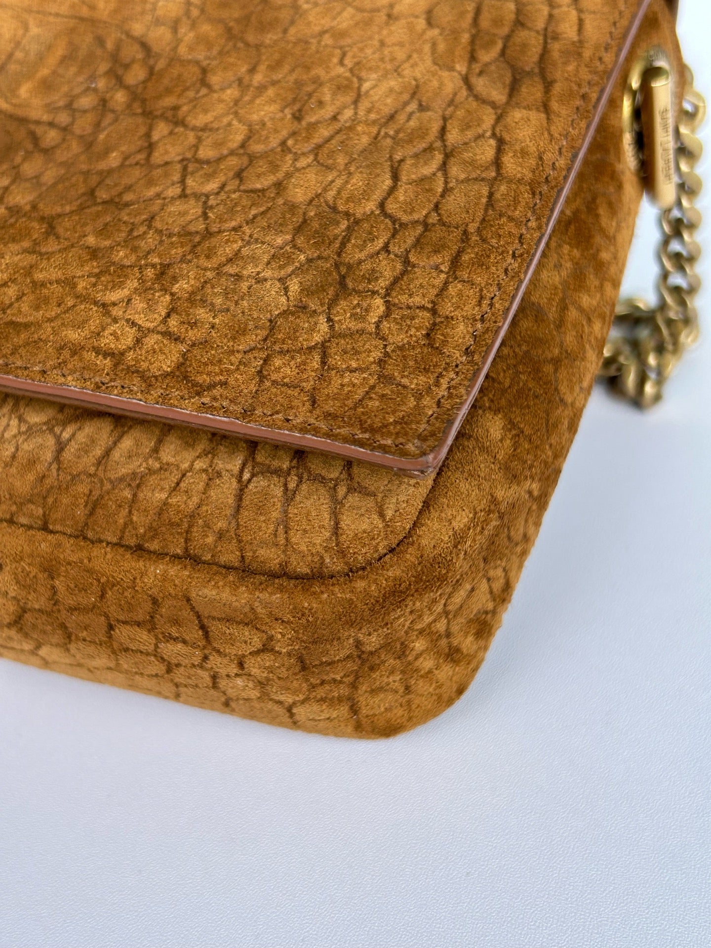 Saint Laurent - Kate - Suede - Camel - (medium)