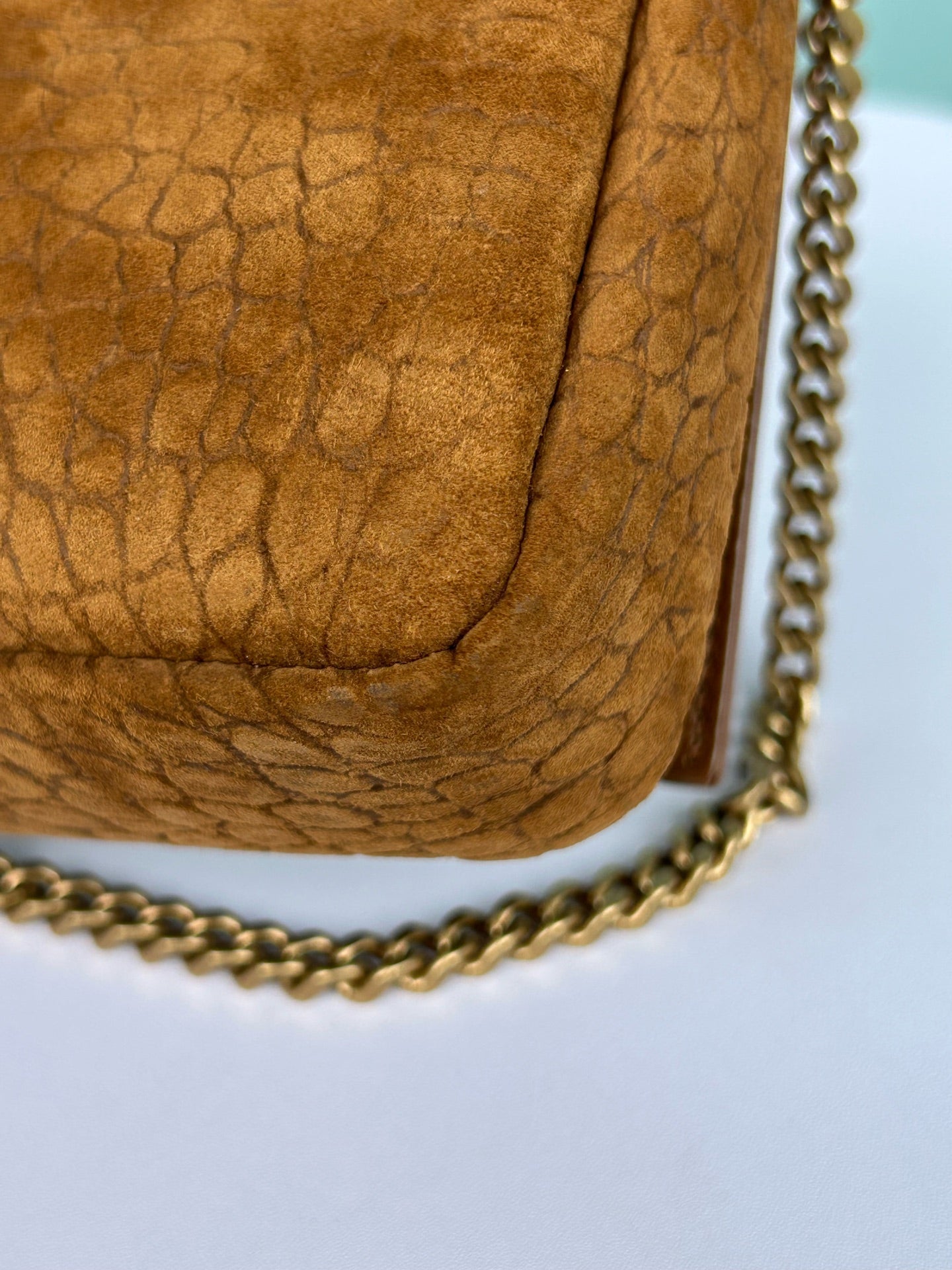Saint Laurent - Kate - Suede - Camel - (medium)