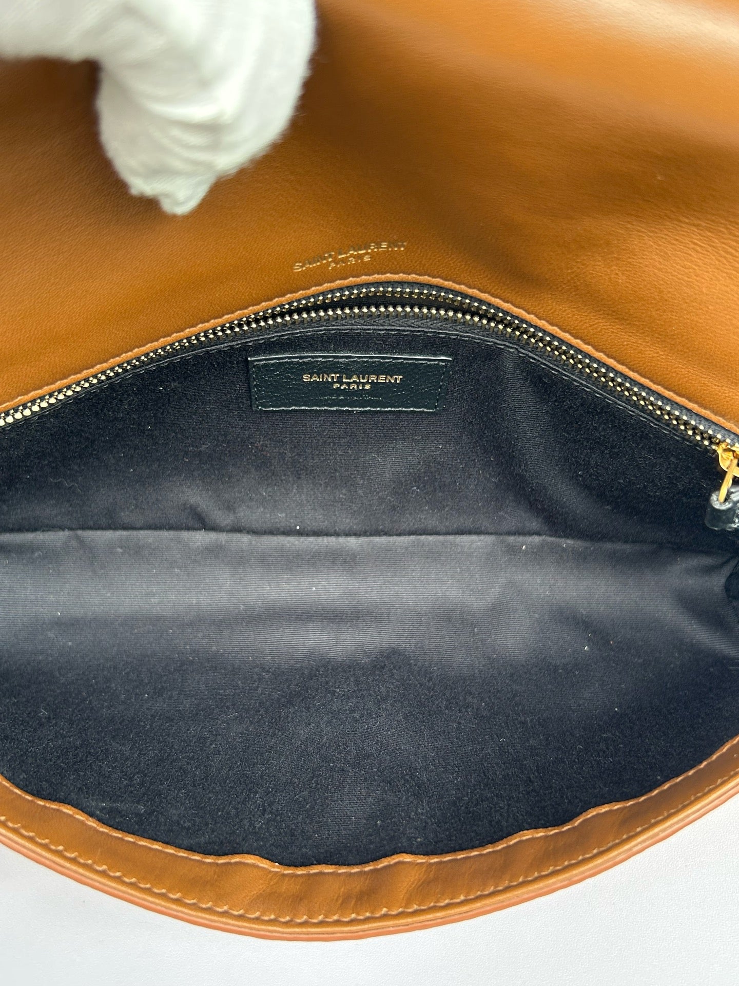 Saint Laurent - Kate - Suede - Camel - (medium)