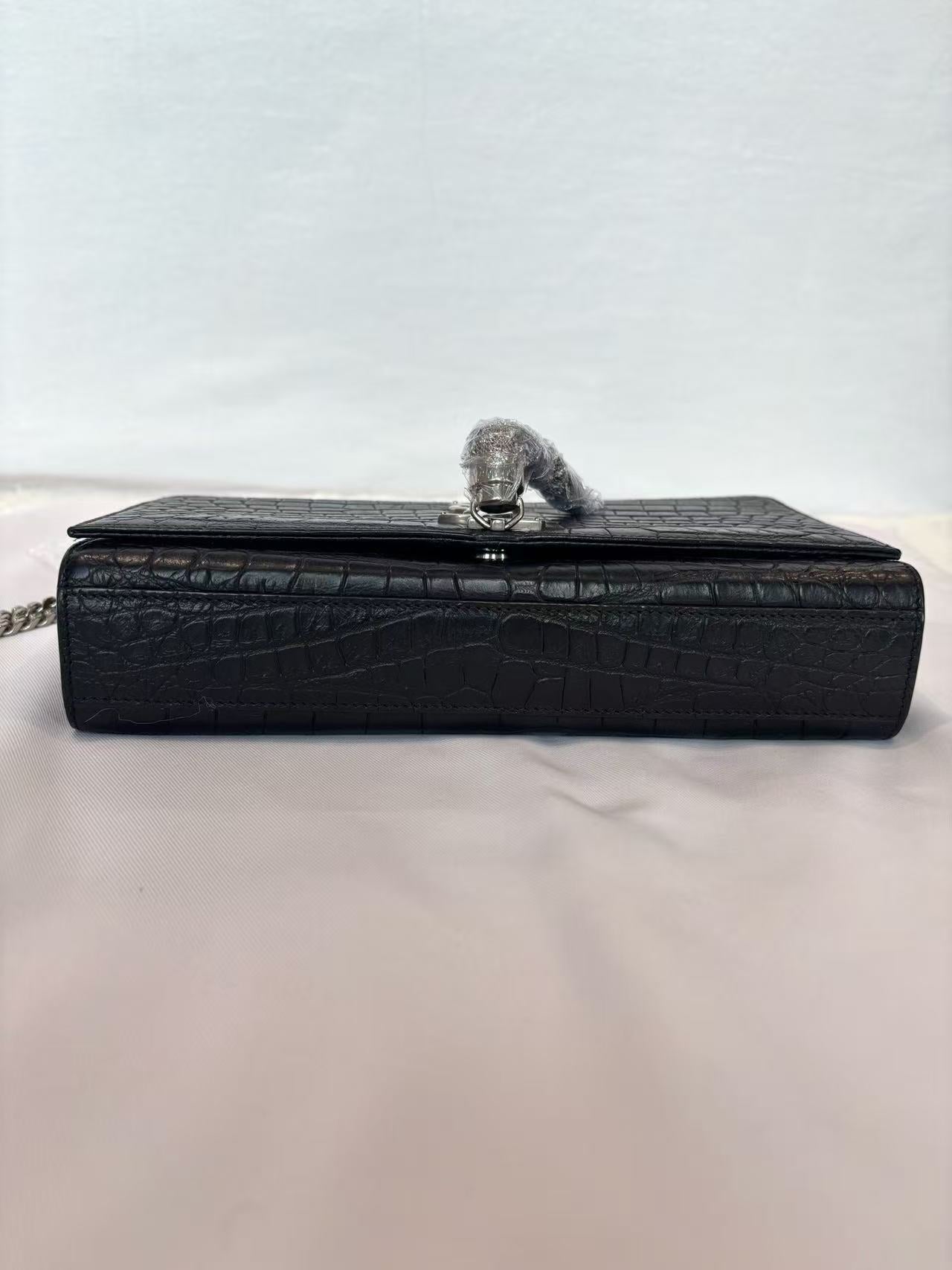 Saint Laurent - Kate Tassel Chain Bag - Leather - Black - (medium)