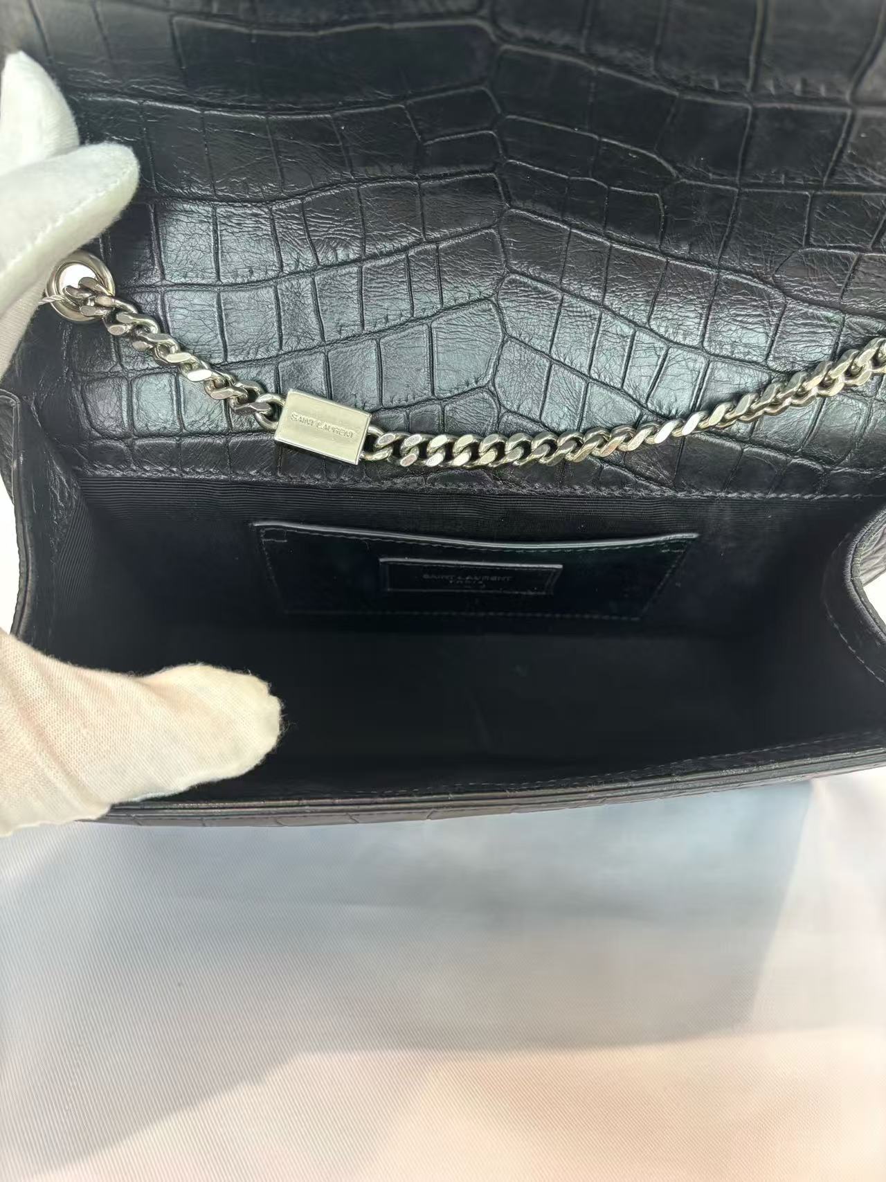 Saint Laurent - Kate Tassel Chain Bag - Leather - Black - (medium)