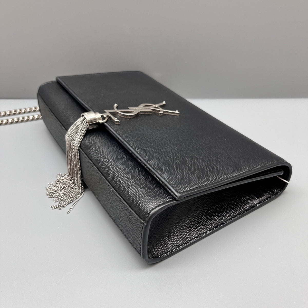 Saint Laurent - Kate Tassel Chain Bag - Leather - Black - (mini)