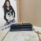 Saint Laurent - Kate Tassel Chain Bag - Leather - Navy - (mini)