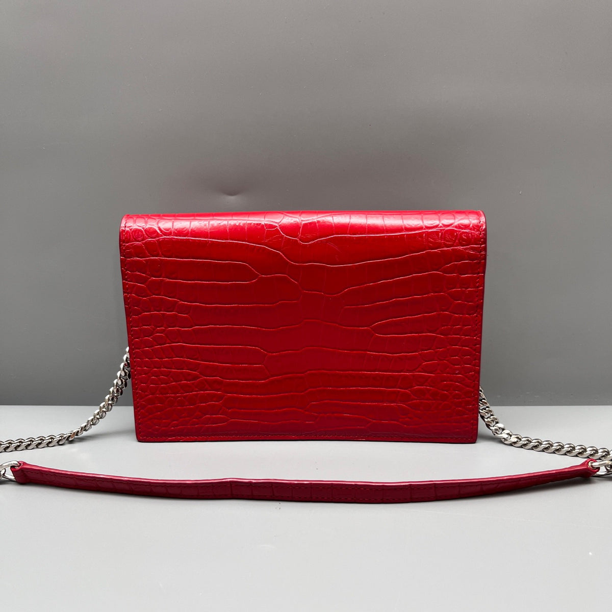 Saint Laurent - Kate Tassel Chain Bag - Leather - Red - (mini)