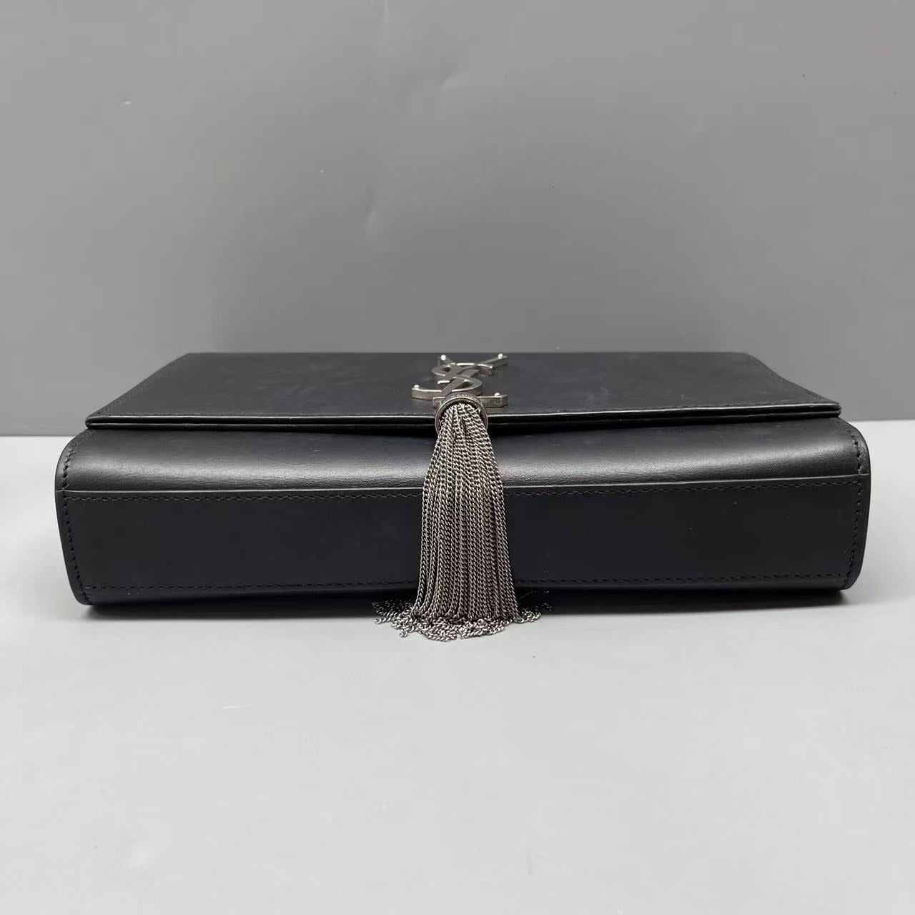 Saint Laurent - Kate Tassel Chain Bag - Smooth leather - Black - (mini)