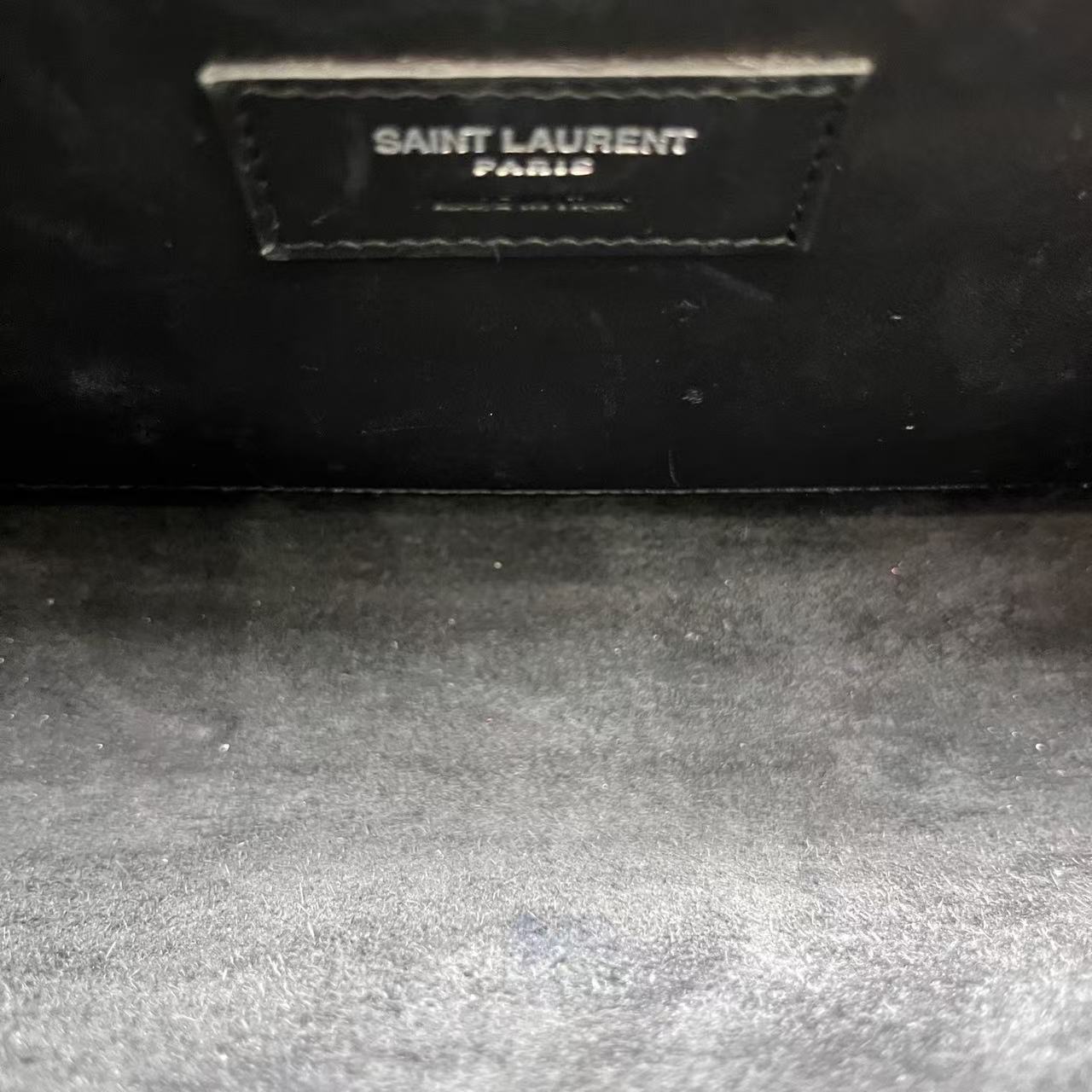Saint Laurent - Kate Tassel Chain Bag - Smooth leather - Black - (mini)