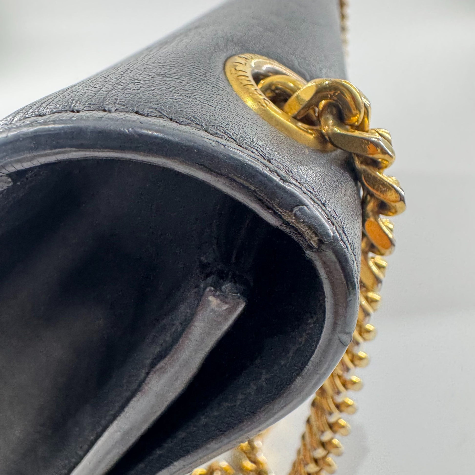 Saint Laurent Kate Tassel Envelope Bag Leather Black - view 13