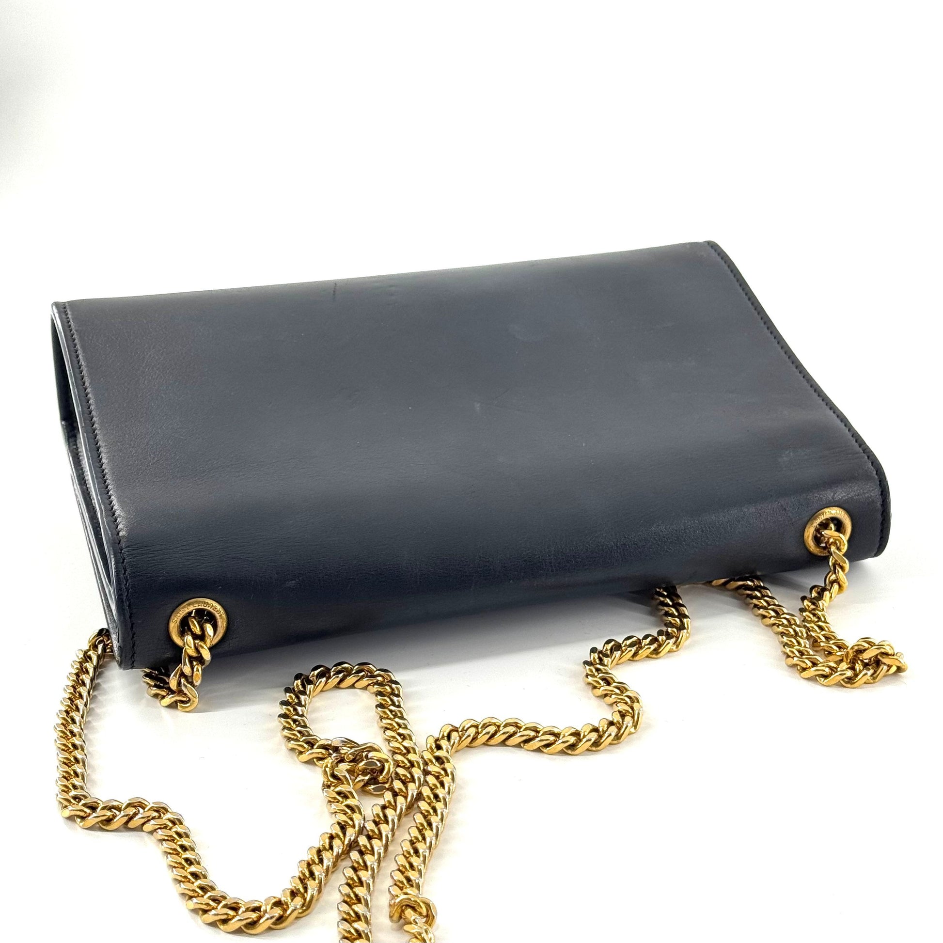 Saint Laurent Kate Tassel Envelope Bag Leather Black - view 3