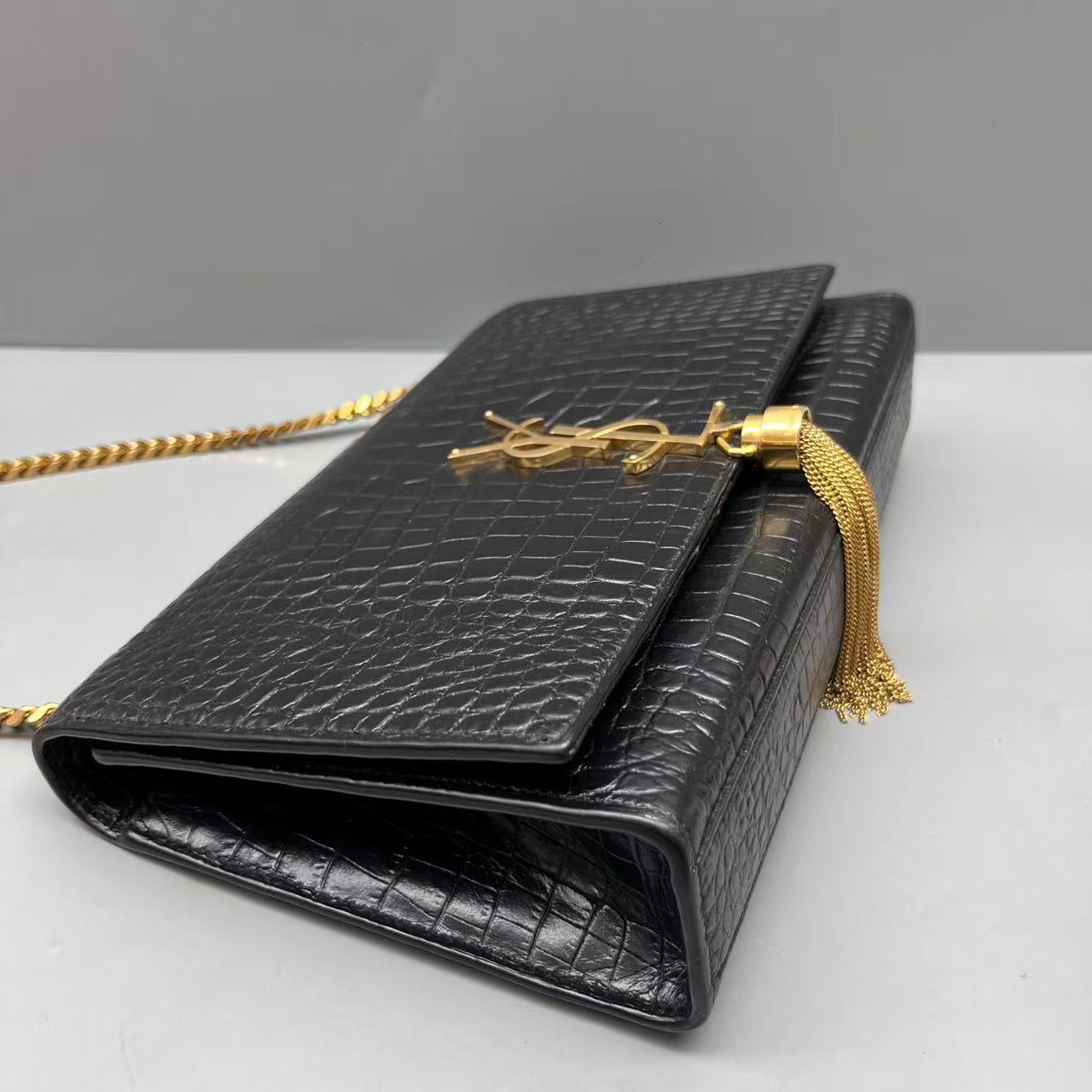 Saint Laurent - Kate Tassel - Leather - Black - (mini)