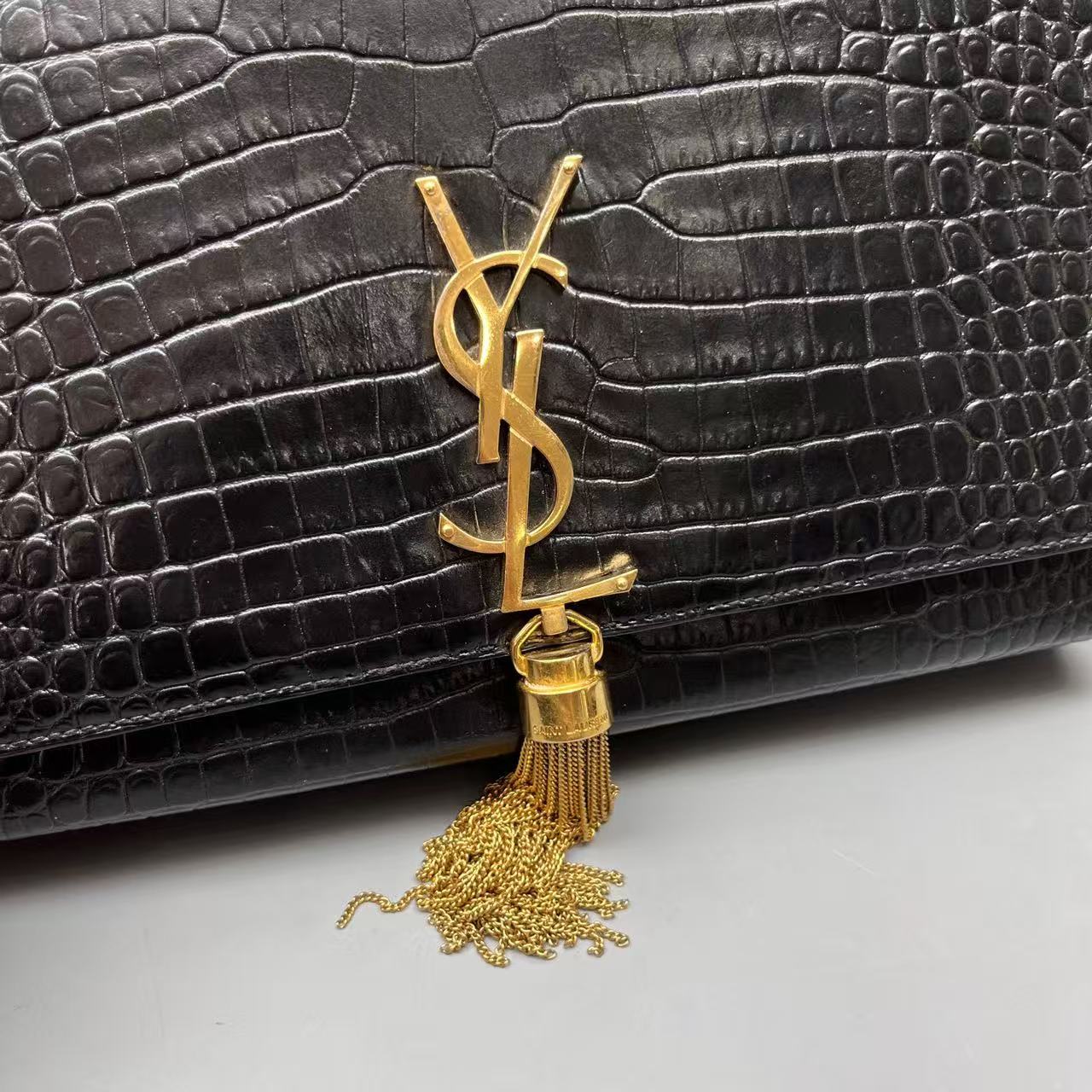Saint Laurent - Kate Tassel - Leather - Black - (mini)